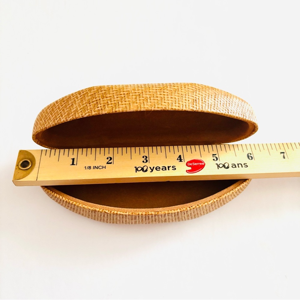Maui Jim Empty Glasses Case Hardshell Protection Case Unisex Tan Pre-Owned - Picture 13 of 14